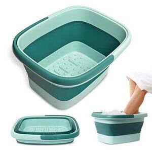 Collapsible Foot Bath Foot Soaking Tub | Portable Foot Spa Pedicure